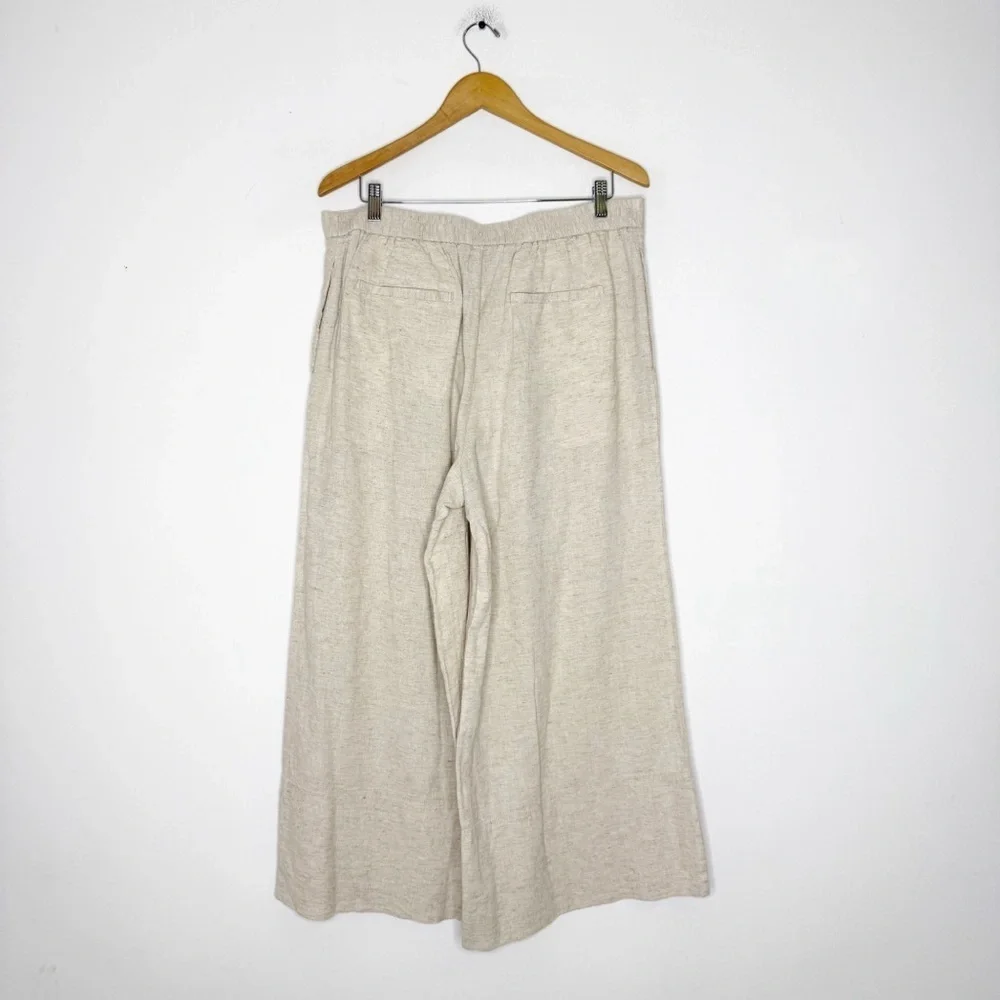 Banana Republic Linen Blend Wide Leg Pants – Size Large